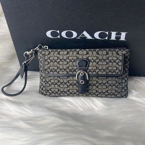 Coach Signature Wristlet